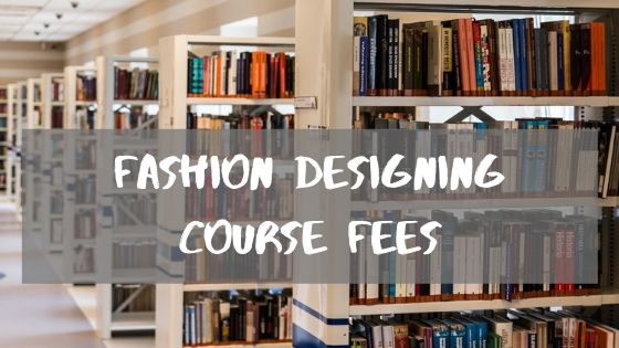 fashion designing course fees