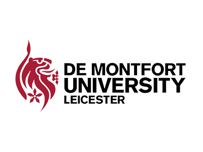 official logo of De Montfort University