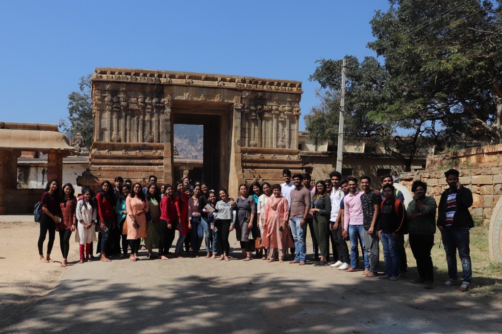 Interior Design students visit a monument of national importance Vogue Institute of Art and Design
