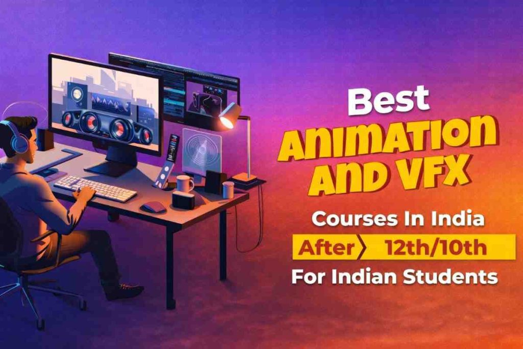 Animation and multimedia courses in India